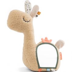 Peluche d'activités avec miroir Lalee Sable