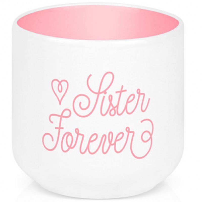 Coquetier en porcelaine Sister forever Créa Bisontine