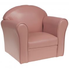 Fauteuil club enfant rose - Amadeus Les Petits