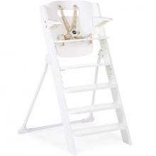 Chaise haute évolutive en bois 4 en 1 Kitgrow blanc  par Childhome