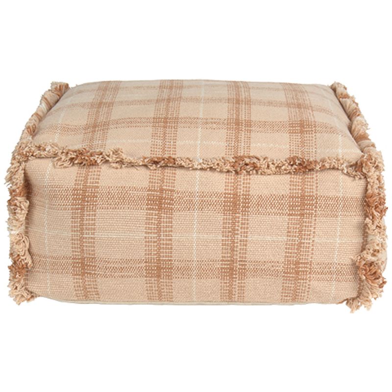 Pouf tissé Rose (40x40 cm) Lorena Canals Produit 3