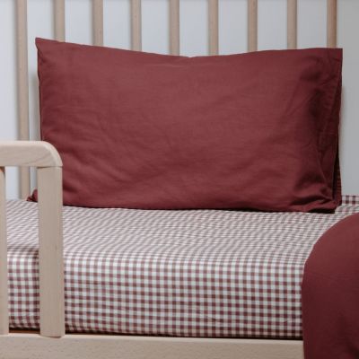 Taie d'oreiller pur coton bio Sienne (40 x 60 cm)