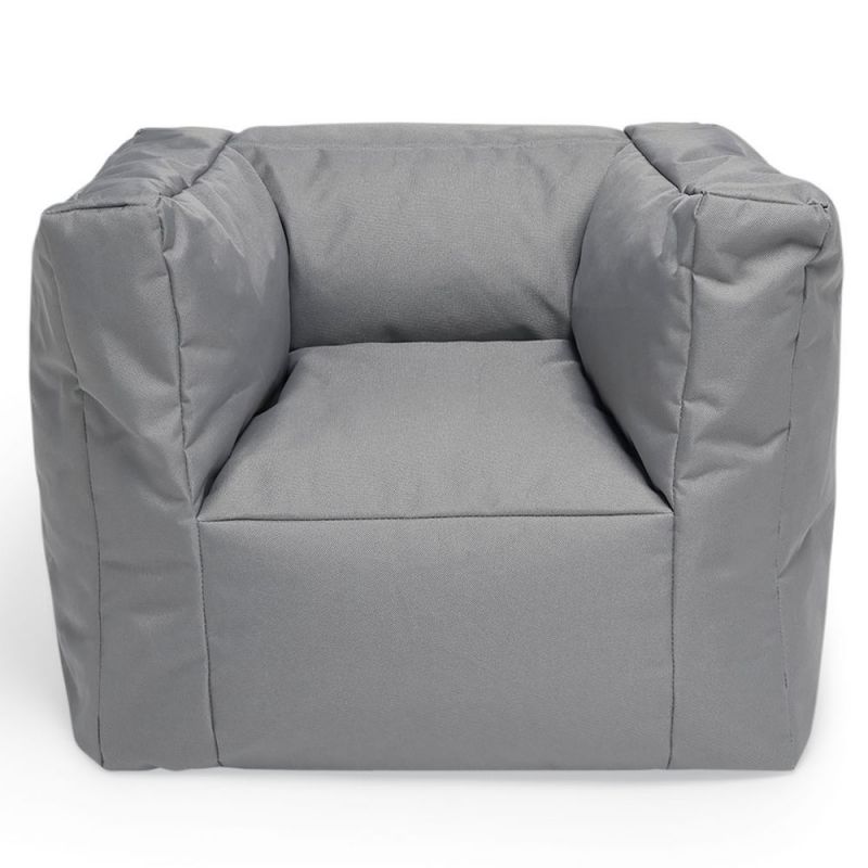 Fauteuil imperméable Bean bag Storm gris (45 x 40 x 36 cm) Jollein Produit 1 grande taille