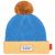 Variation Bleu, jaune, marron du produit Bonnet Color Block Kingfisher (9-18 mois) de la marque Hello Hossy