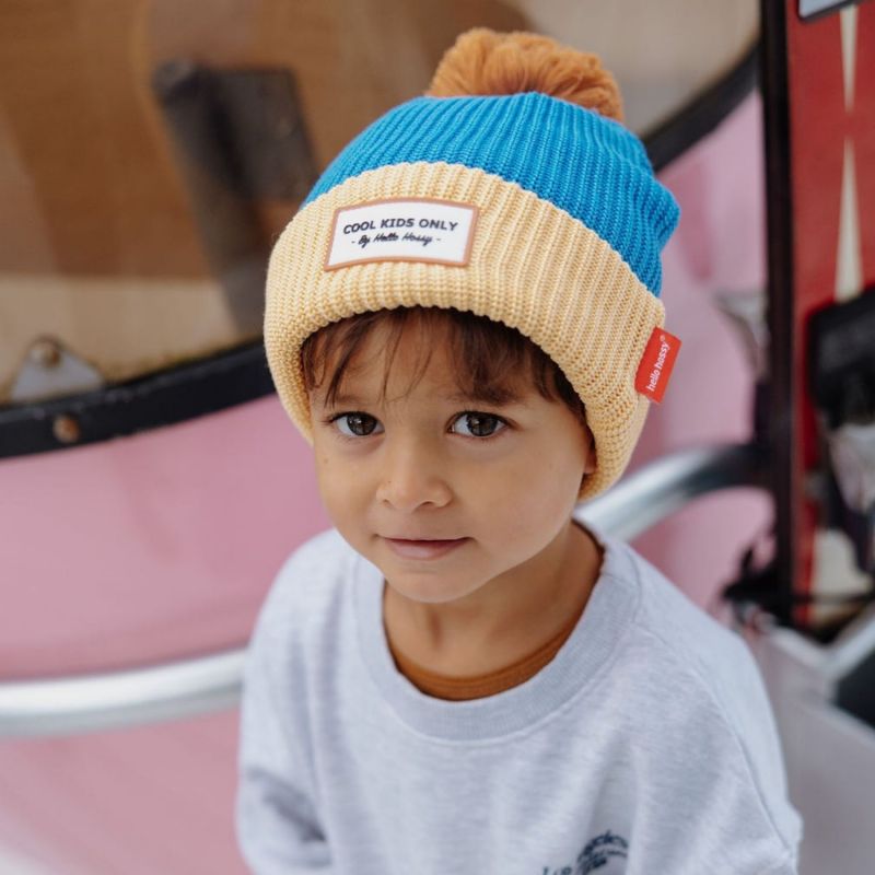 Bonnet Color Block Kingfisher (9-18 mois) Hello Hossy Ambiance 3