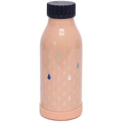 Gourde en inox Goutte pêche (350 ml) Petit Monkey