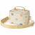 Variation Ecru, jaune, bleu du produit Sac isotherme Toby Smiley (5 L) de la marque Liewood