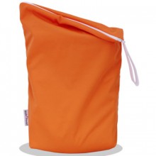 Sac de transport Orange moi ça pour couches lavables (petit modèle)   par AppleCheeks