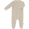 Pyjama en velours bio Sandshell (0-3 mois : 50 à 60 cm)  par Fresk