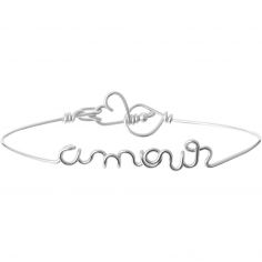 Jonc Amour S (argent massif 925) - Padam Padam