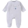 Pyjama en velours gris ours (6 mois) - Noukie's