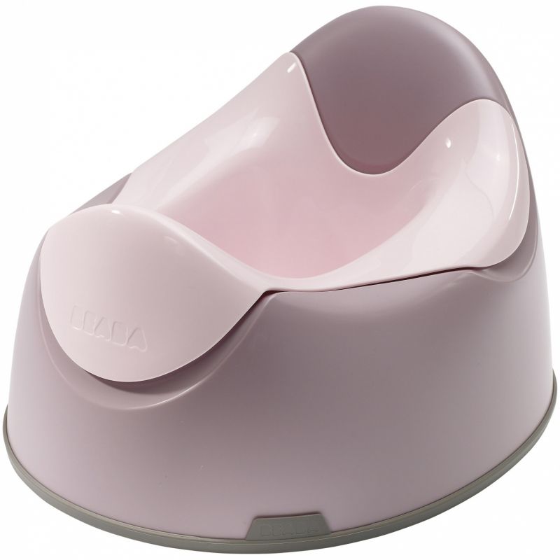 Pot bébé ergonomique poudré rose Béaba