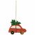 Variation Rouge, vert, blanc du produit Suspension Voiture Noël Gourmand (personnalisable) de la marque Baubels