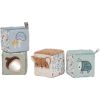 Lot de 4 cubes doux Forest Friends - Little Dutch