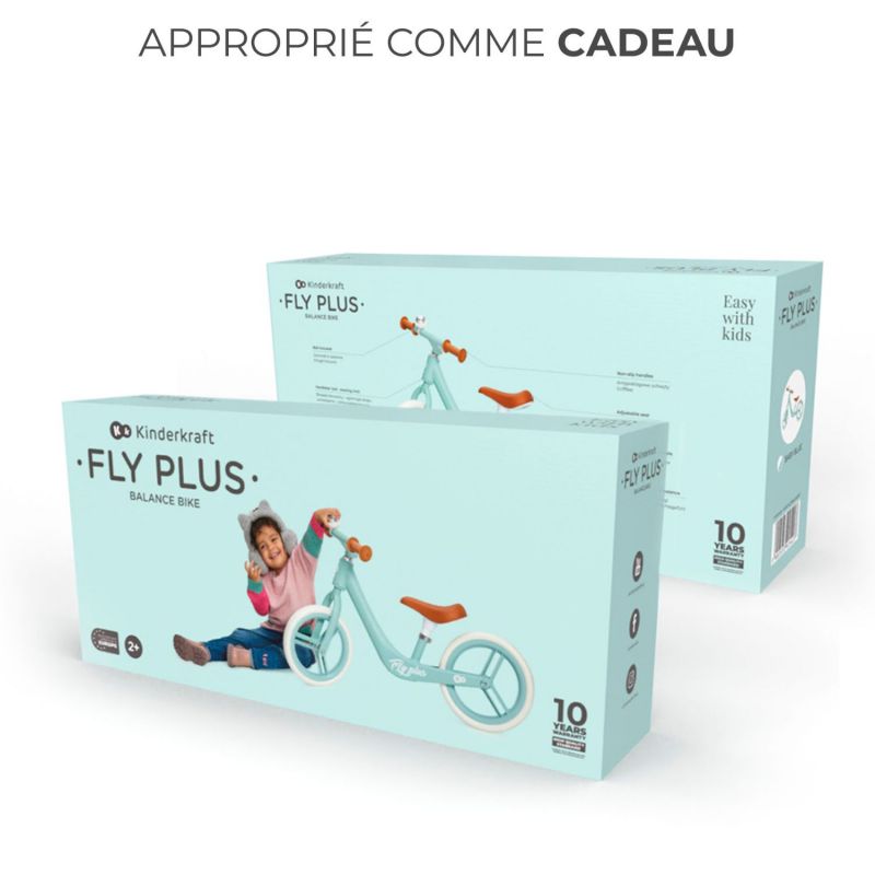 Draisienne Fly Plus Baby Blue Kinderkraft Packaging 8