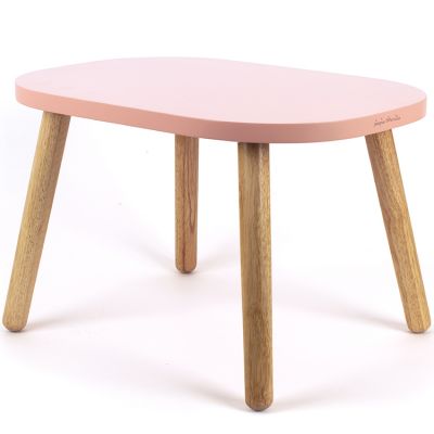 Petite table Ovaline rose (1-4 ans) Pioupiou et Merveilles