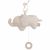 Variation Ecru, beige du produit Peluche musicale Elephant Tales de la marque Jollein