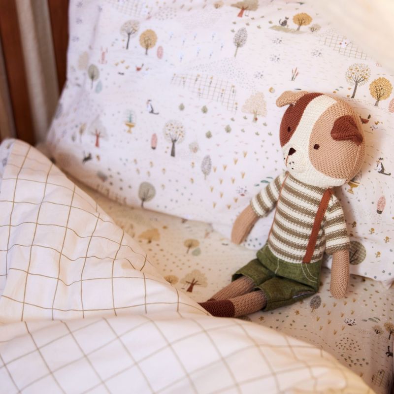 Housse de couette + taie d'oreiller Tiny Park (100 x 140 cm) Jollein Ambiance 5