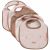 Variation Rose, blanc, marron du produit Lot de 5 bavoirs imperméables Miffy Moments Silk Rose de la marque Jollein
