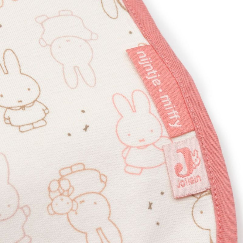 Lot de 5 bavoirs imperméables Miffy Moments Silk Rose Jollein Produit 5