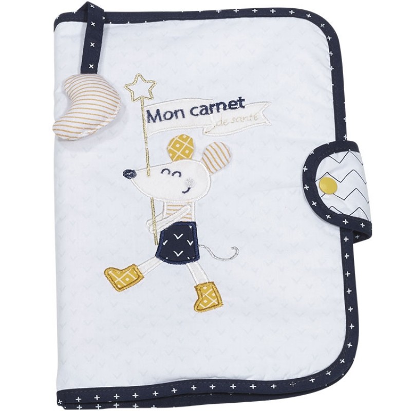 Protège carnet de santé Hello Sauthon