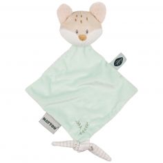 Mini doudou attache sucette Flo le Renard (19 cm) - Nattou