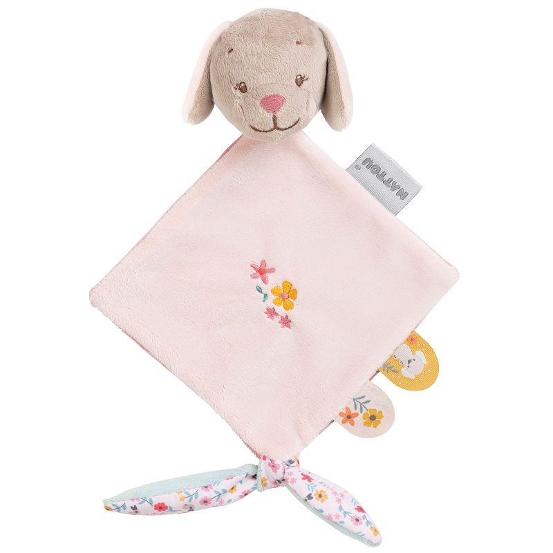 Doudou plat Lali le chien Nattou