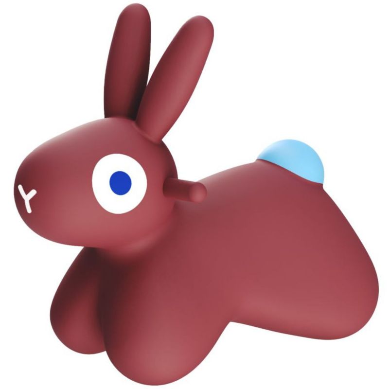 Ballon sauteur Hoppi Lapin Bordeaux Quut Produit 1