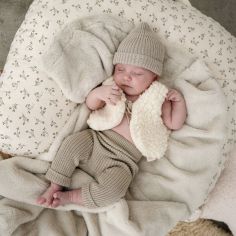 Gilet bébé Wooly (1-3 mois)