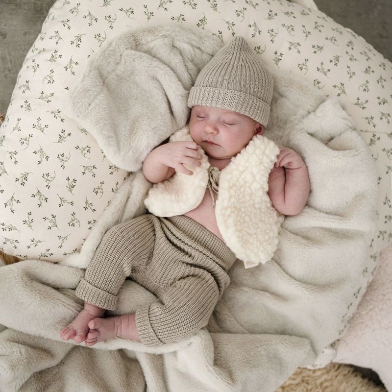 Gilet bébé Wooly (1-3 mois) Babyshower Ambiance 2