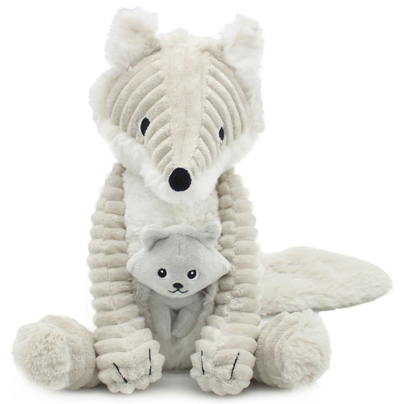 Peluche Frimou maman et bébé Les Ptipotos (37 cm) Les Déglingos Produit 3