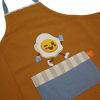 Tablier Kawai Œuf au Plat (6-12 ans) L'oiseau bateau Produit 3