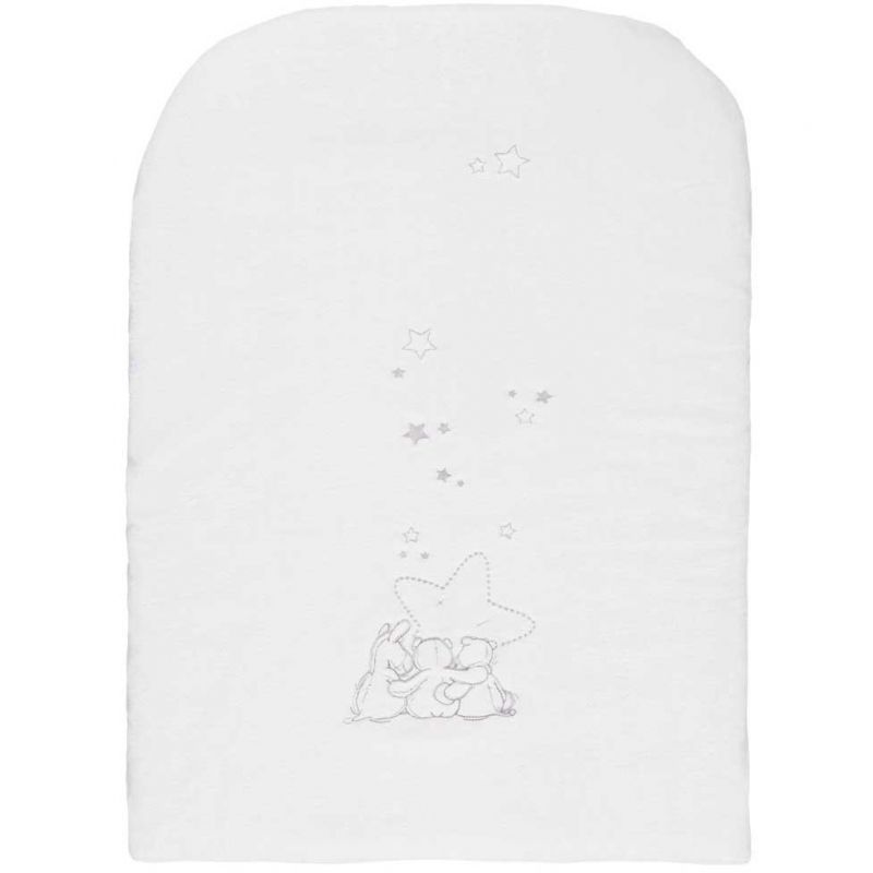 Housse de matelas à langer Poudre d'étoiles (45 x 70 cm) Noukie's