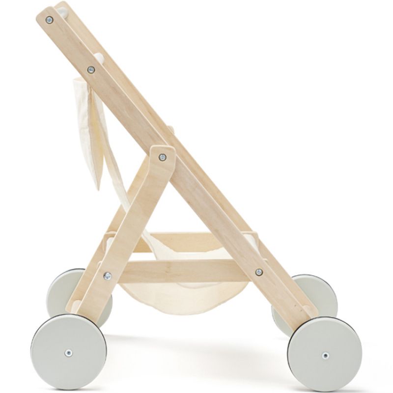 Poussette en bois pour poupée nature - Reconditionné Kid's Concept Produit 4
