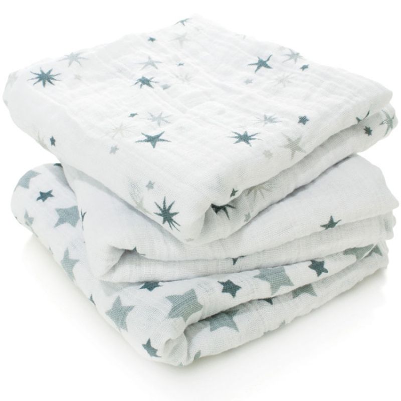 Lot de 3 langes Musy étoile Twinkle (70 x 70 cm) aden + anais