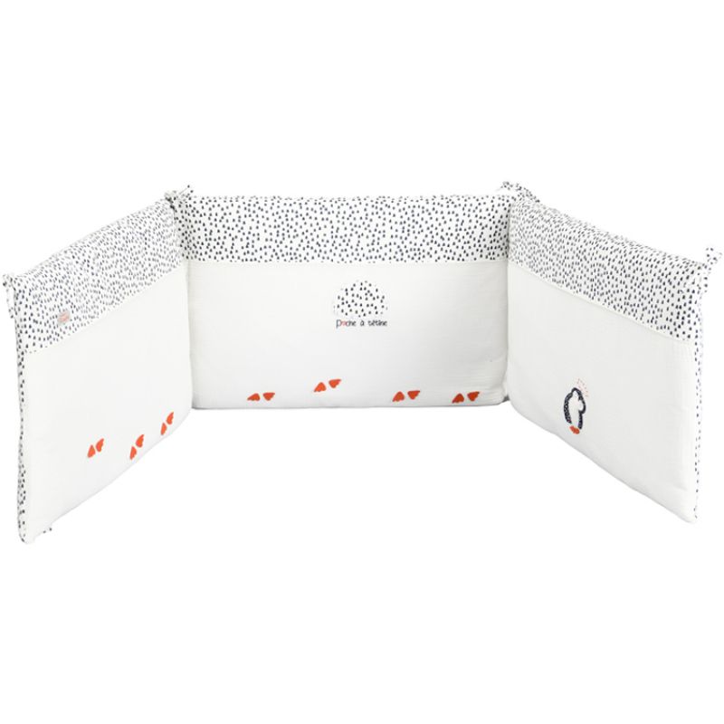 Tour de lit Pingouin (pour lits 60 x 120 cm ou 70 x 140 cm) Maison Nougatine