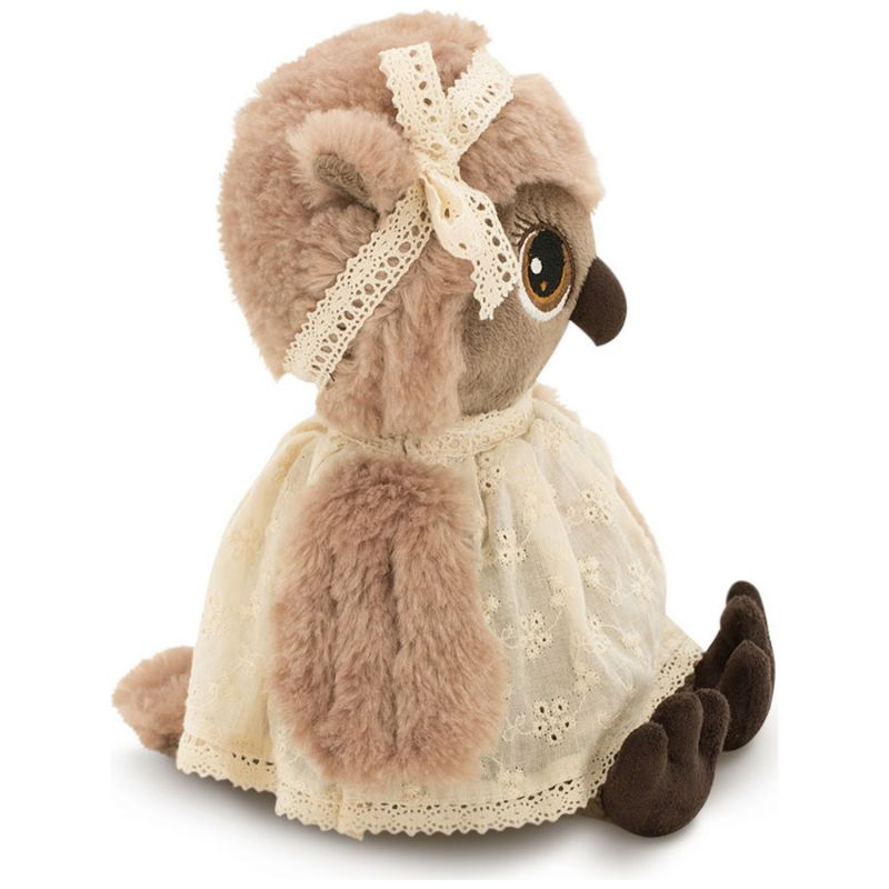 Hibou avec robe et ruban pour cheveux Sonya (20 cm assis) Orange Toys Produit 2