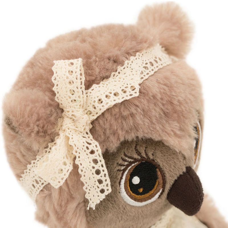 Hibou avec robe et ruban pour cheveux Sonya (20 cm assis) Orange Toys Produit 4