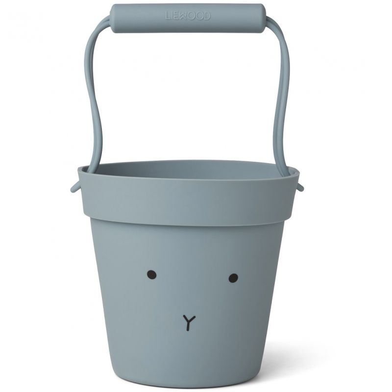 Seau de plage Linda lapin sea blue Liewood