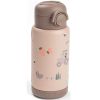 Gourde à paille isotherme Tiny farm Rose (340 ml) Done by Deer Produit 1