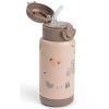 Gourde à paille isotherme Tiny farm Rose (340 ml) Done by Deer Produit 3