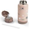 Gourde à paille isotherme Tiny farm Rose (340 ml) Done by Deer Produit 4