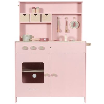 Grande cuisine en bois pink  par Little Dutch