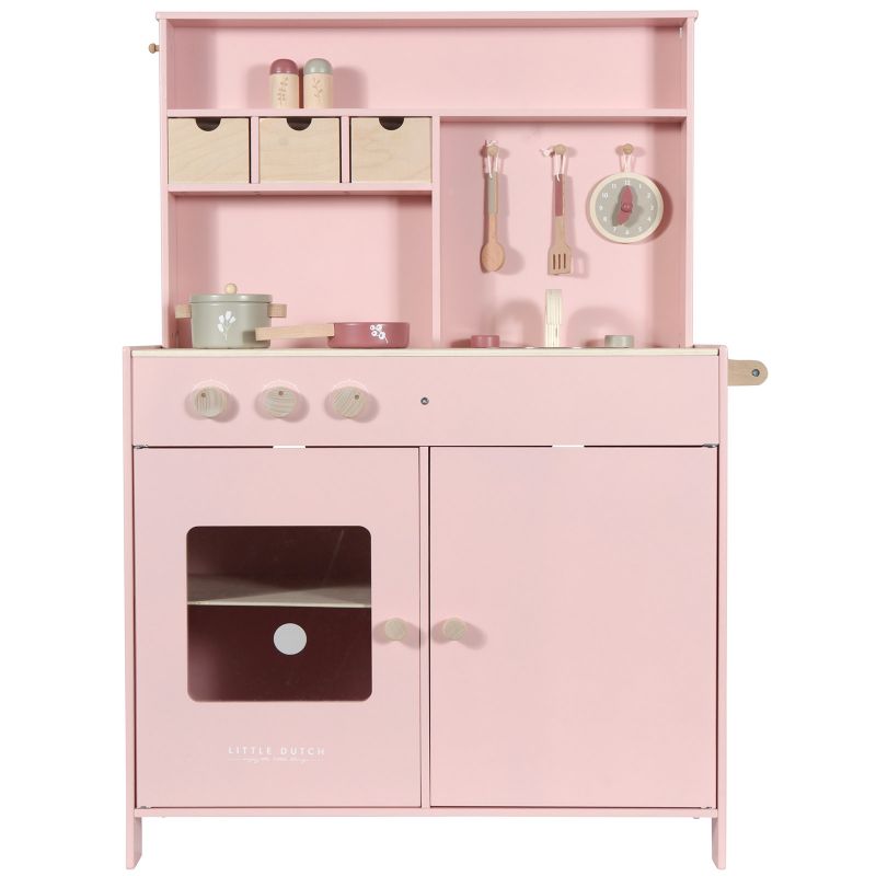 Grande cuisine en bois pink Little Dutch