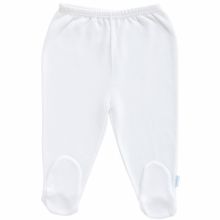 Pantalon interlock blanc (3 mois : 62 cm)  par Cambrass