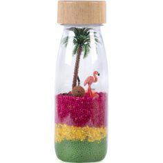 Bouteille sensorielle Spy Flamant rose - Petit Boum