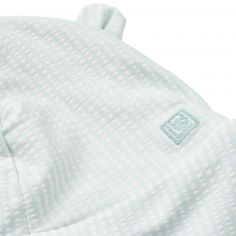 Chapeau anti-UV en seerucker Senia Pure Sky (6-9 mois)