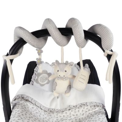 Spirale d'activités Vache Little Bloom Gris Pasito a pasito