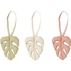 Lot de 3 jouets à suspendre bamboo Monstera - Lorena Canals