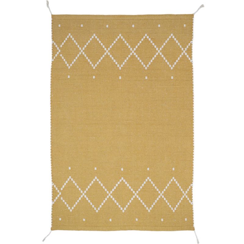 Tapis rectangulaire Mallorca Moutarde (100 x 150 cm) Nattiot